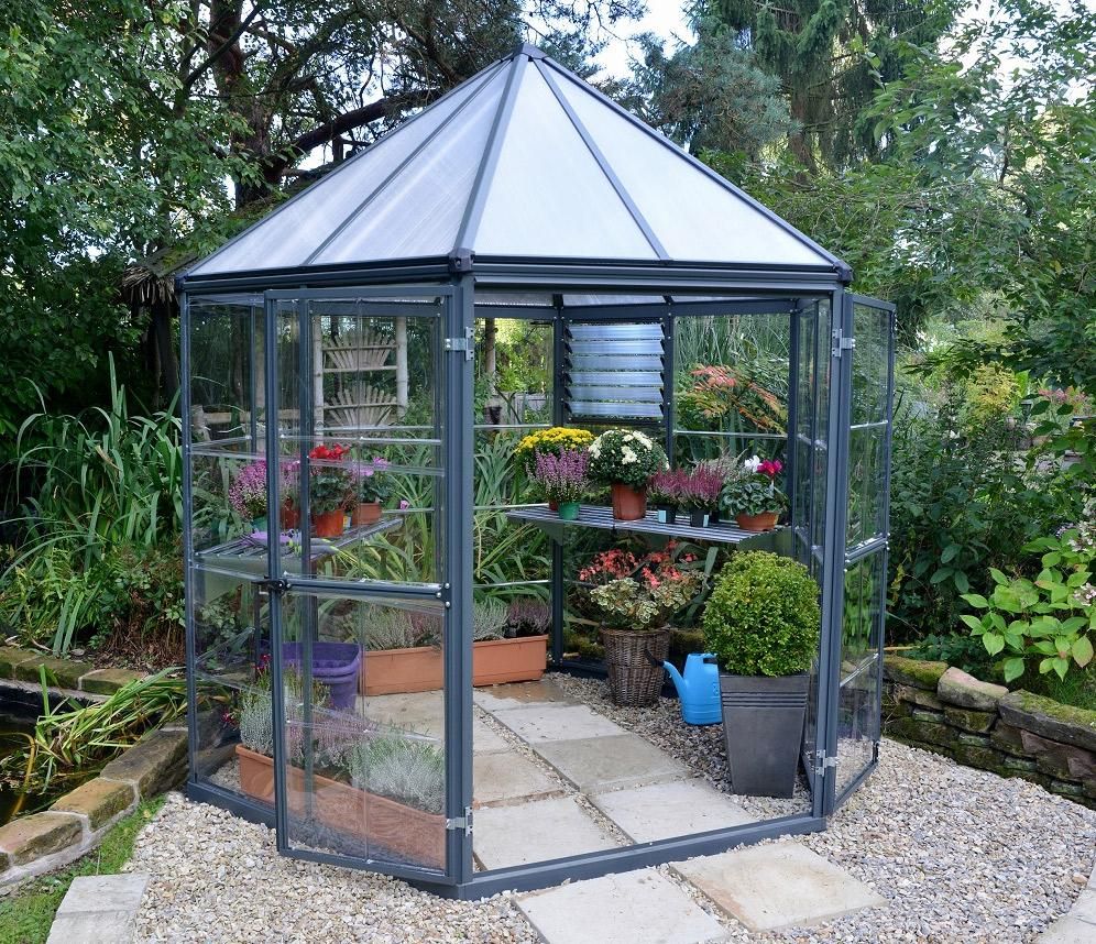 OASIS HEXAGONAL GREENHOUSE 2.5m