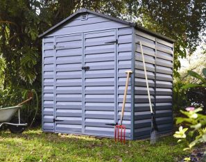 PALRAM ANTHRACITE 6 x 6 GARDEN SHED