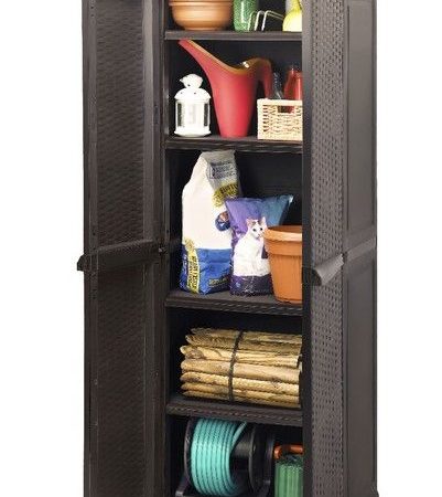 Keter Rattan Style Utility Cabinet