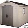 KETER FACTOR 8’x11′ SHED 2.6mx3.3m