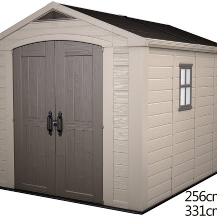 KETER FACTOR 8'x11' SHED 2.6mx3.3m