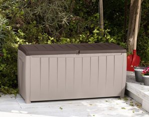 KETER NOVEL BEIGE STORAGE BOX 340L
