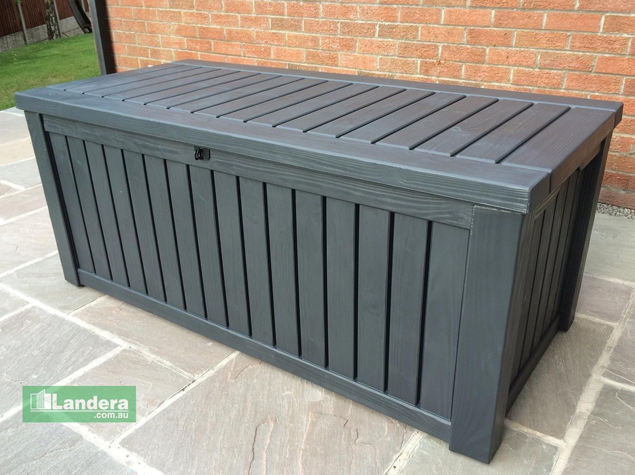 KETER ROCKWOOD STORAGE BOX 570L GREY