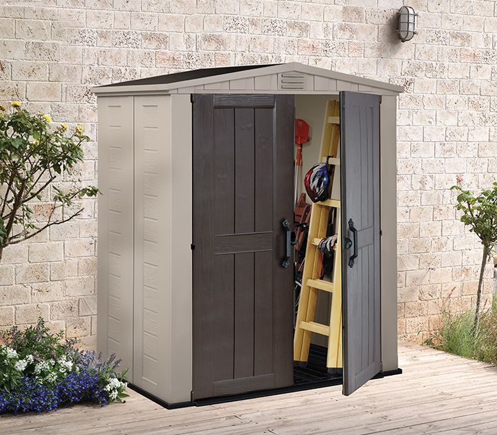 KETER FACTOR 6'x3' SHED 1.8mx1.1m