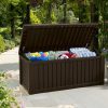 KETER ROCKWOOD STORAGE BOX 570L BROWN