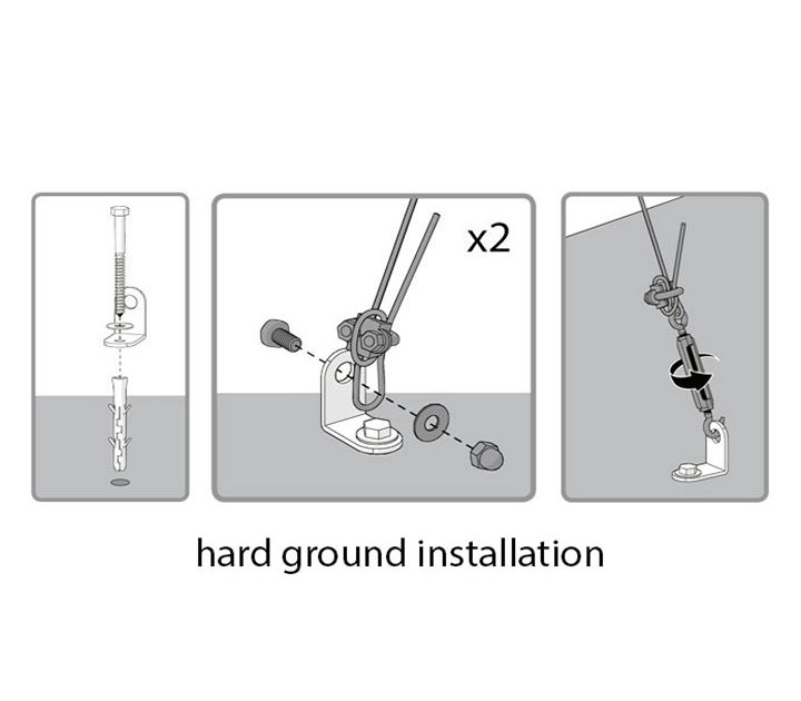 GREENHOUSE ANCHOR KIT