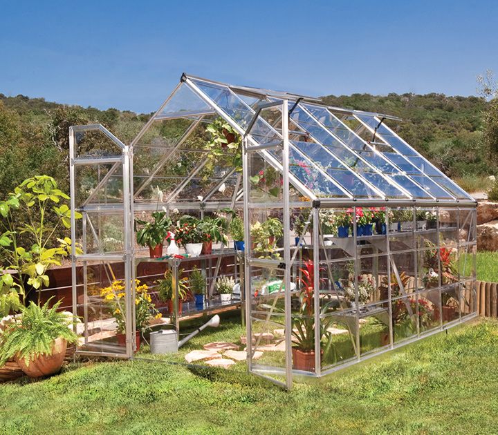 SILVERLINE 8'x12' GREENHOUSE 2.4mx3.6m