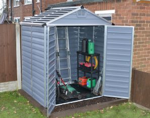 PALRAM SKYLIGHT 6'x5' SHED 1.9m x 1.5m Basalt Grey