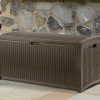 SUNCAST RESIN WICKER DECK BOX DBW9200