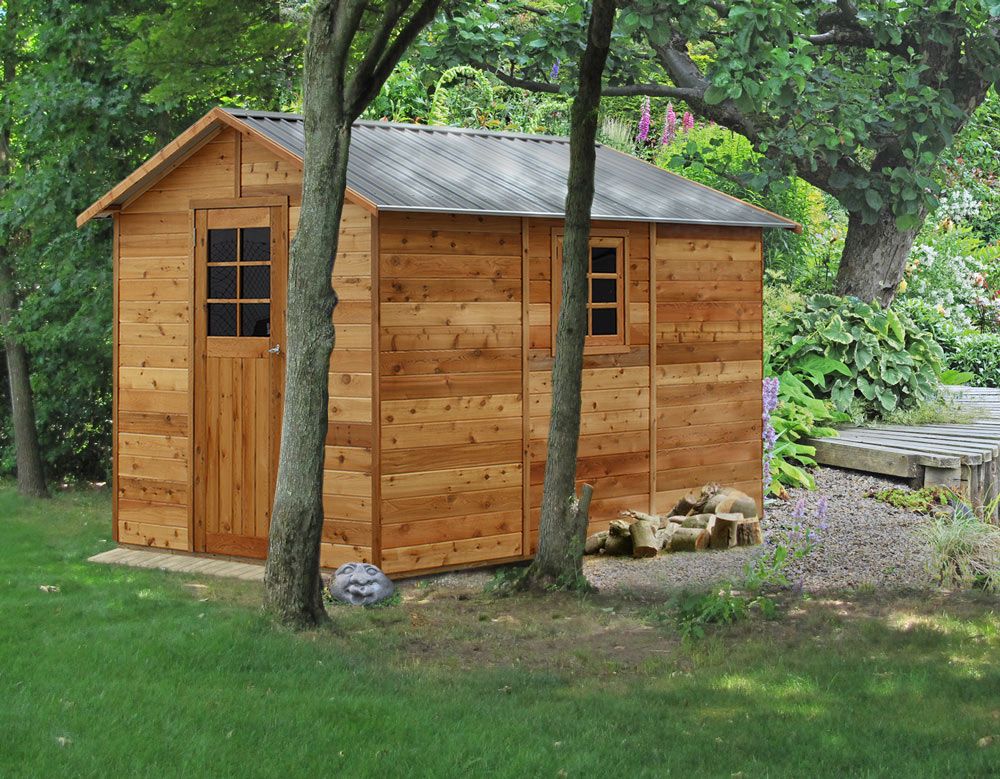 CEDAR SHED MASTER SHED 8x12ft - 2.5mx3.6m