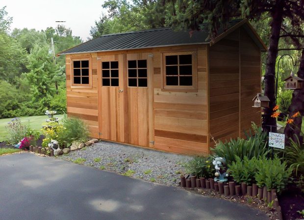 CEDAR SHED WILLOW 12x8ft - 3.6mx2.5m