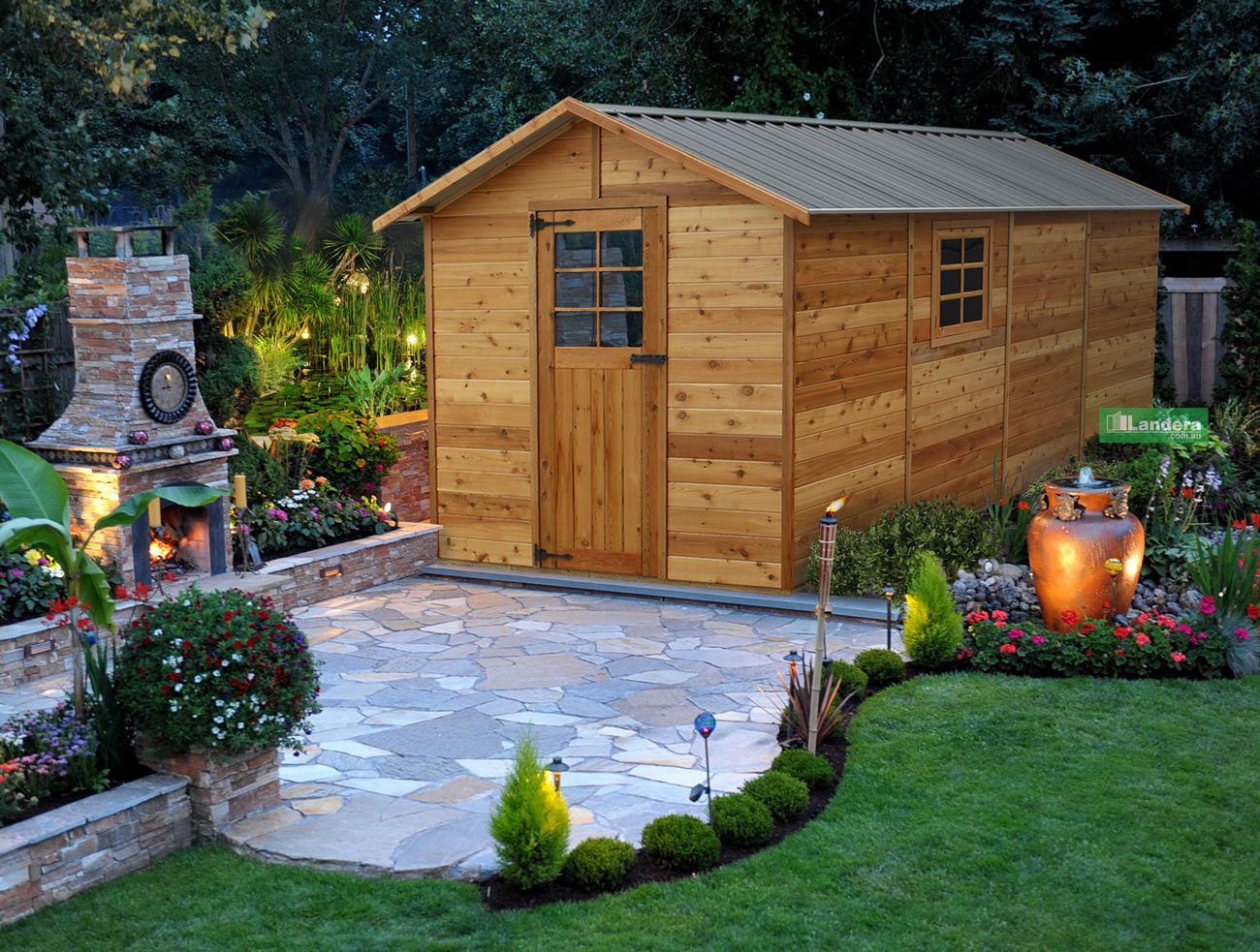 cedar shed chatswood 8x16ft - 2.5mx4.8m