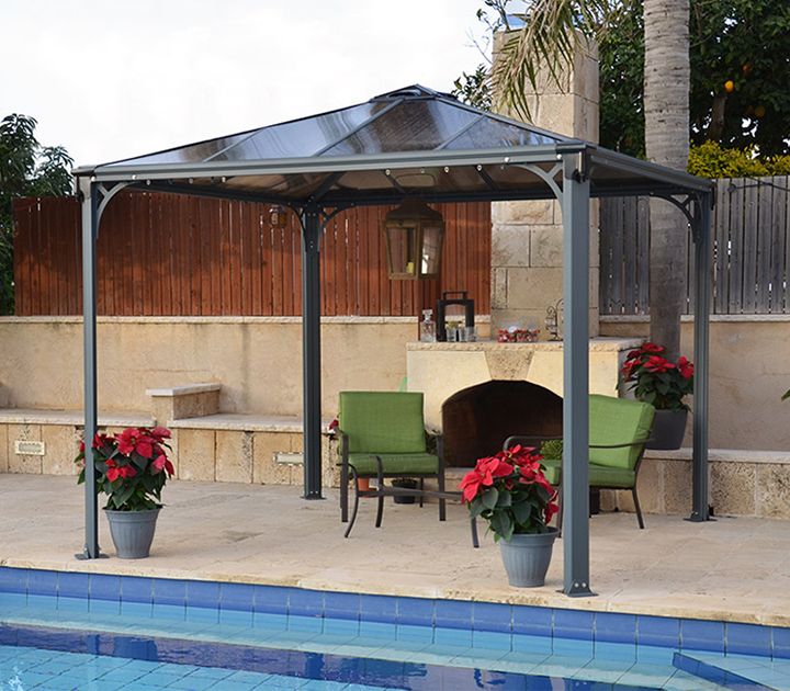 A Gazebo kit will add class to outdoor living