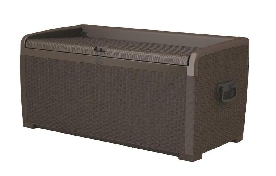 KETER XL RATTAN STYLE STORAGE BOX